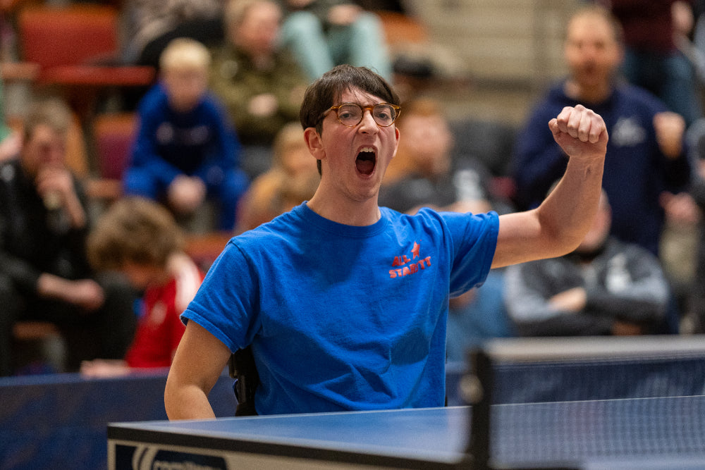 AllStars TT Milestone 50 T-Shirt. Log your matches on the App to claim your free T-shirt!